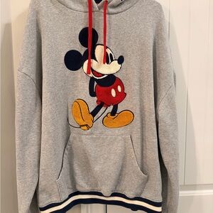 Disney Mickey Mouse Gray Hoodie